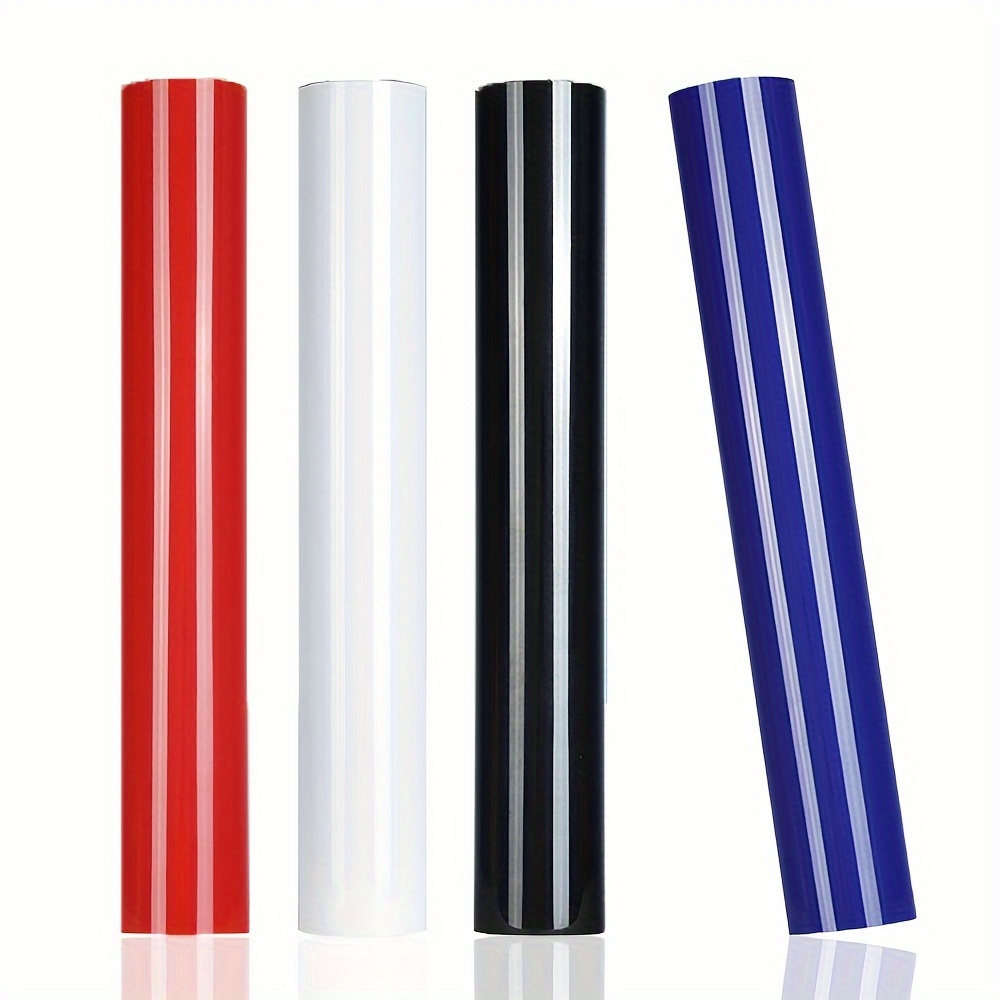 Heat Transfer Vinyl Roll - 4 рулона термотрансферной пленки HTV с