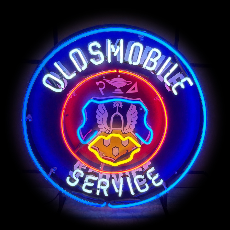 Неоновая вывеска Oldsmobile Ga – обзор и цена Commercial Printing Icon