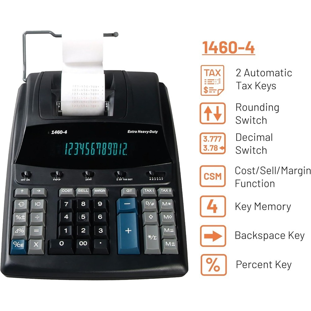 12-значный мощный коммерческий – обзор и цена Commercial Printing Calculator
