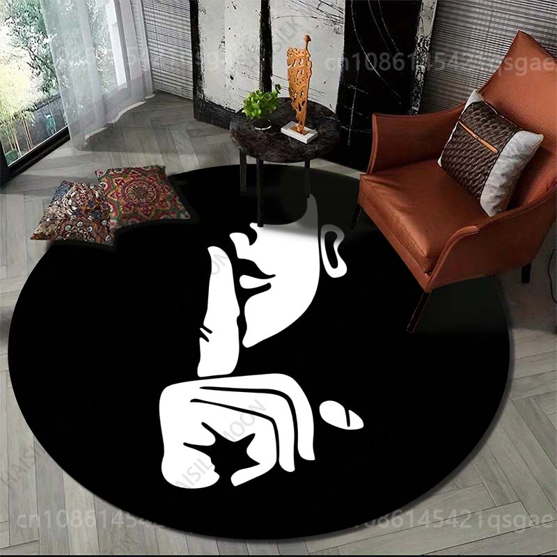 Круглый ковер с принтом и икон – обзор и цена Commercial Printing Icon