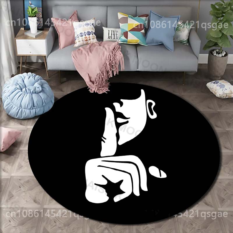 Круглый ковер с принтом и икон – обзор и цена Commercial Printing Icon